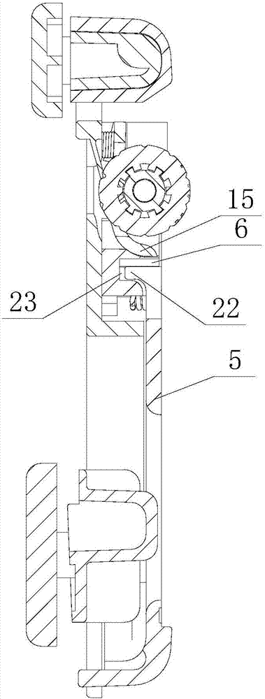 Suitcase lock and suitcase using same