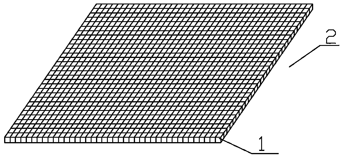 Ventilation plate for pressing plant herbarium and applying method thereof