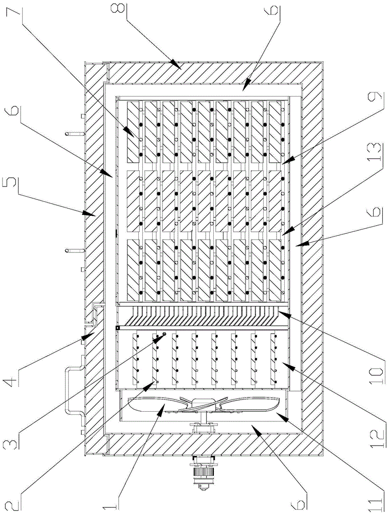 Box-type annealing furnace and annealing method using same