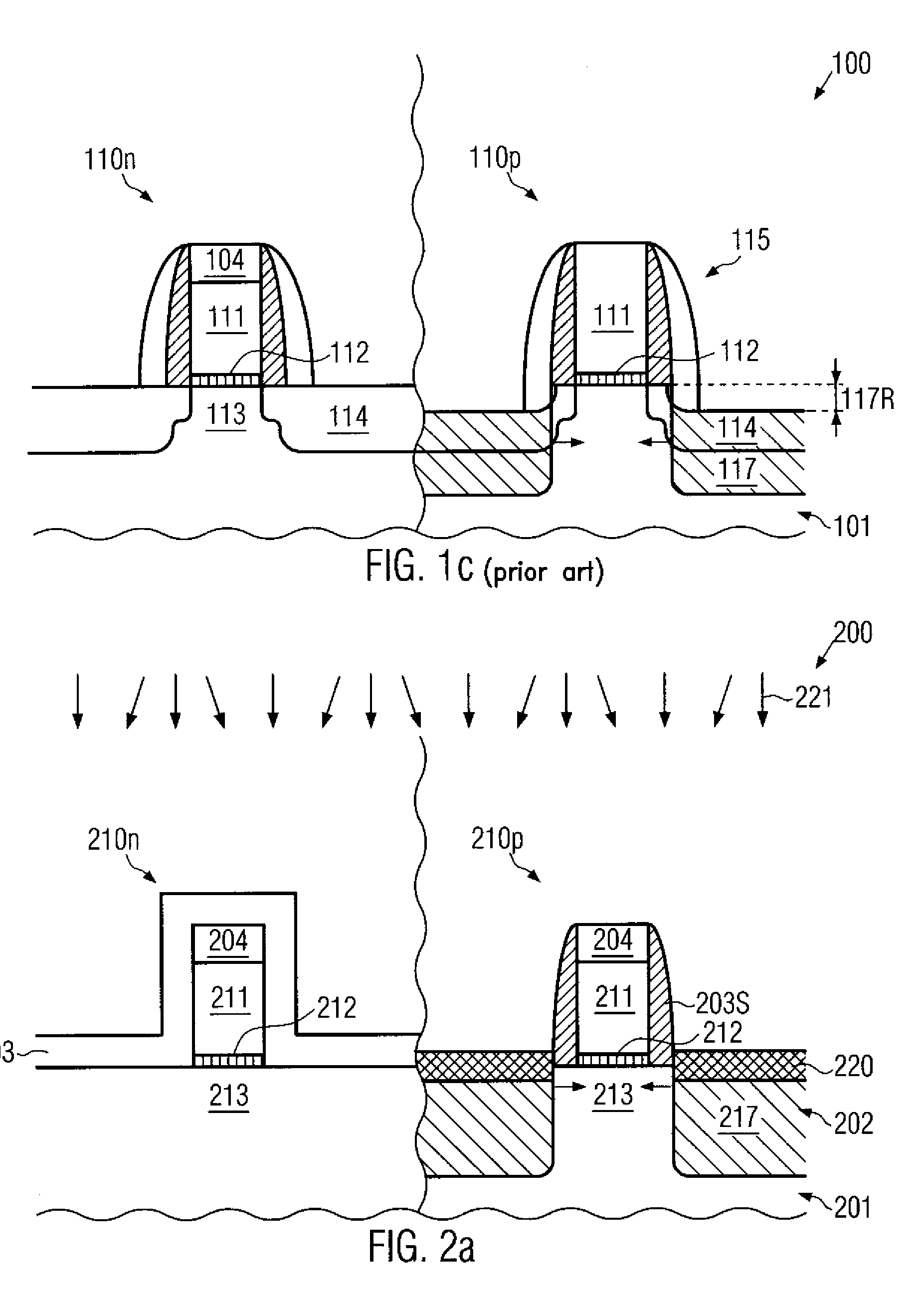 Method for forming silicon/germanium containing drain/source regions in transistors with reduced silicon/germanium loss