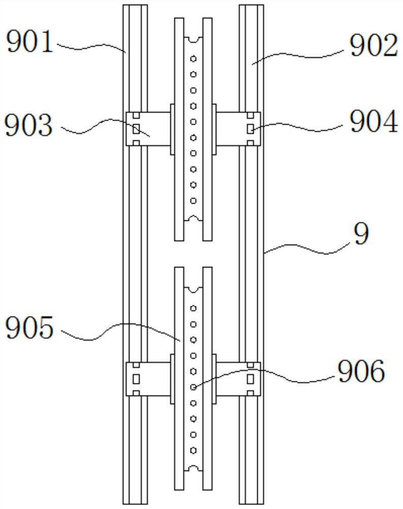 Device and technology for improving sizing rate of T16S yarn