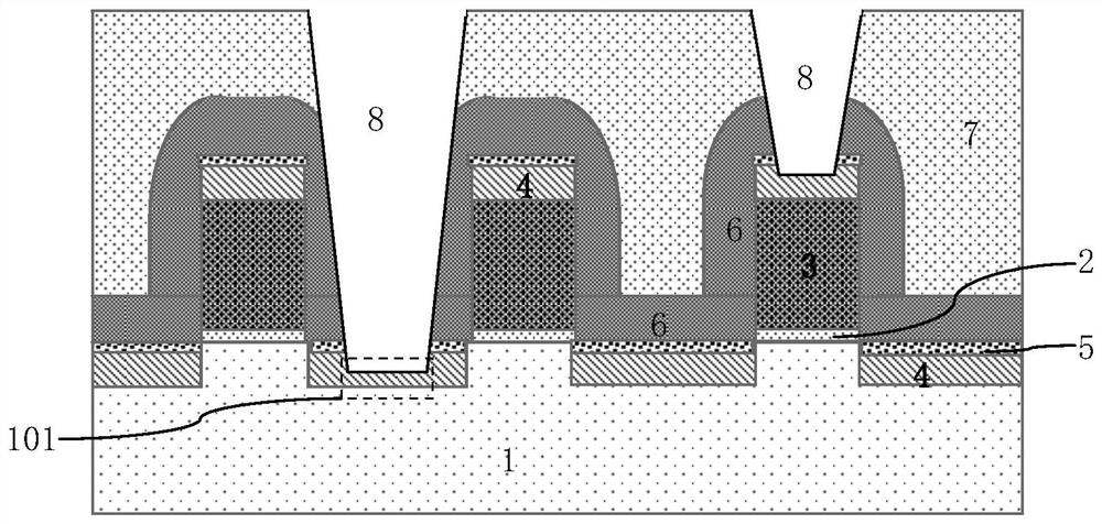 Contact hole manufacturing method