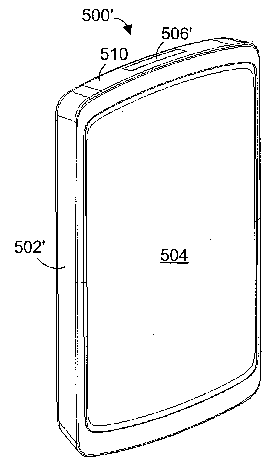 Local area network antenna for a mobile computing device