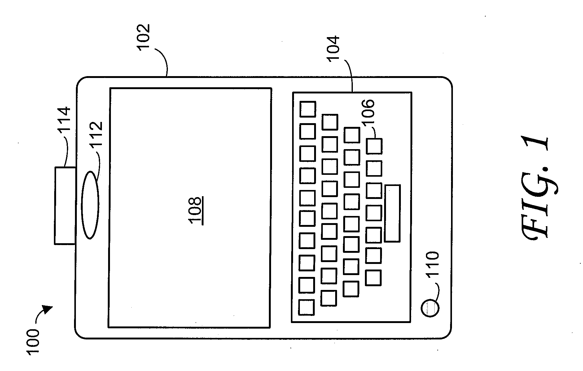 Local area network antenna for a mobile computing device