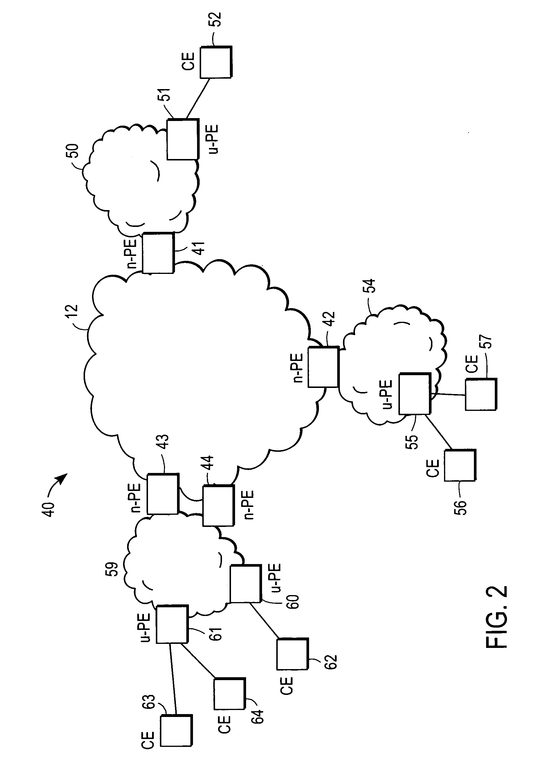 Method and apparatus for fault detection/isolation in metro ethernet service