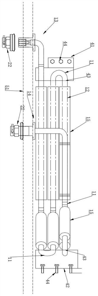 Gearbox heat exchanger joint and heat exchanger