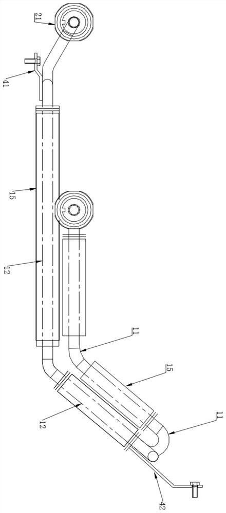 Gearbox heat exchanger joint and heat exchanger