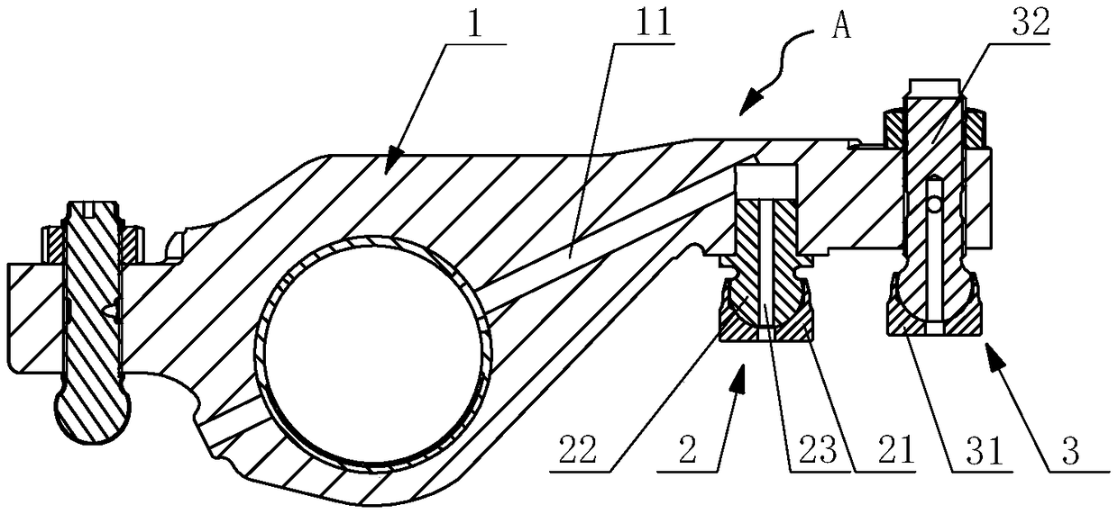 Air valve bridge assembly, in-cylinder brake system and engine