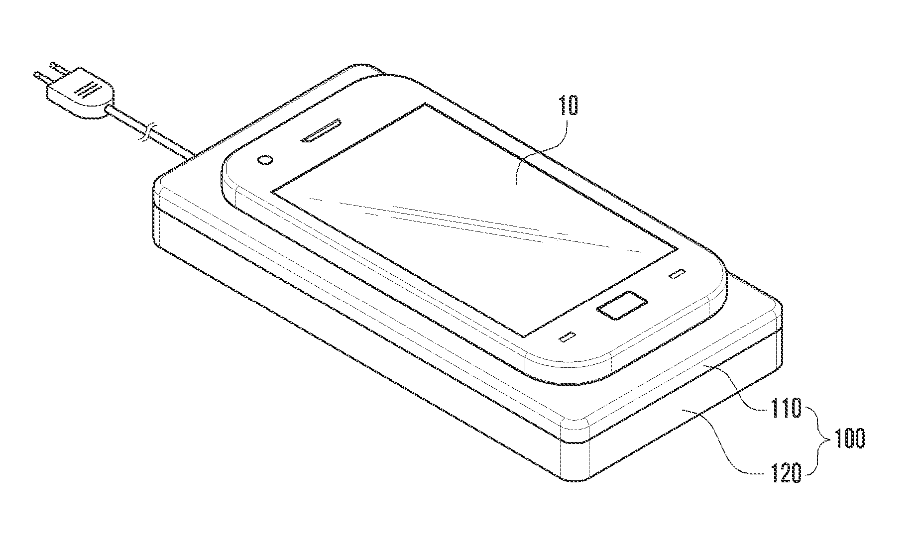 Wired/wireless charging apparatus and circuit