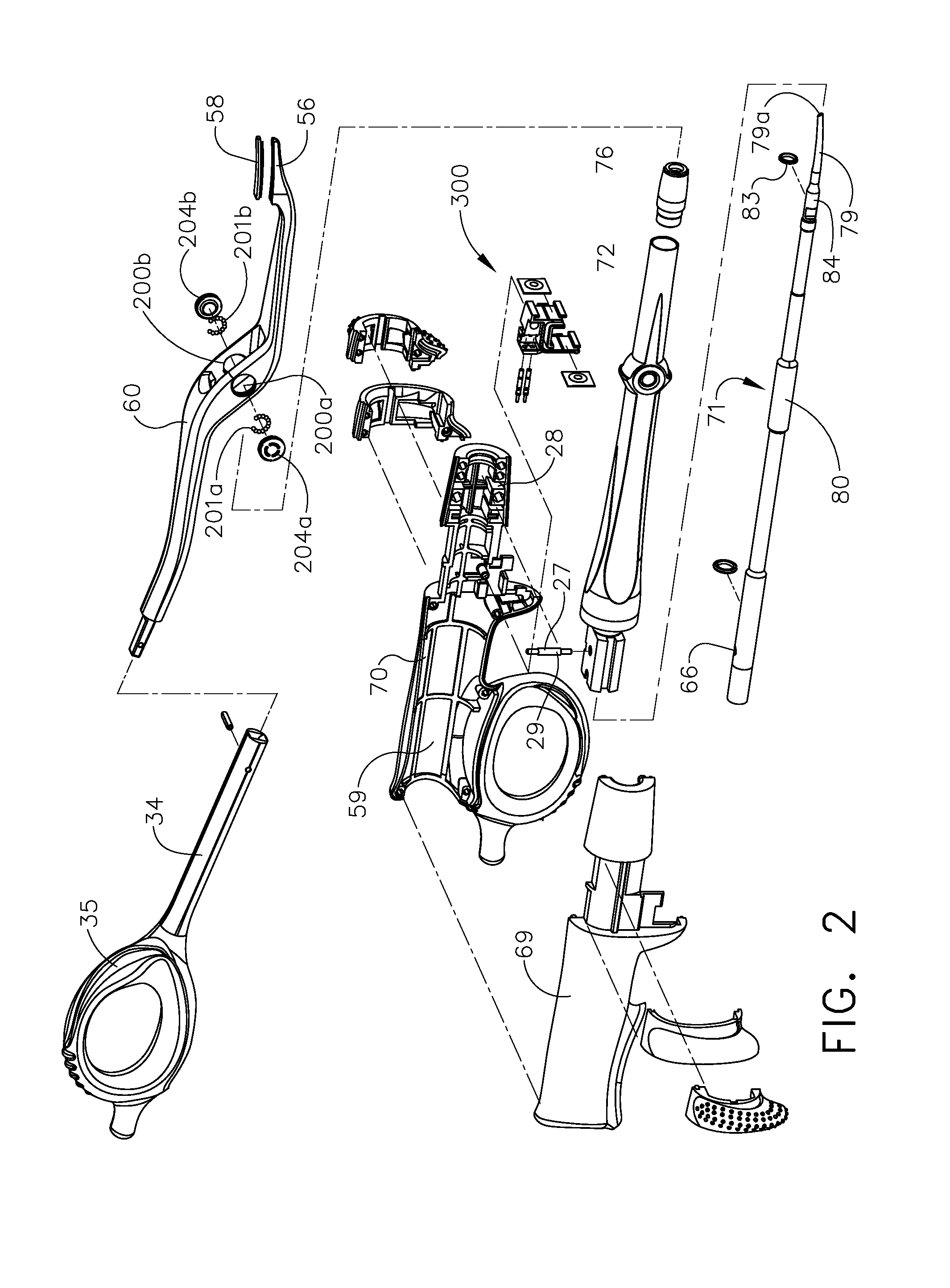 Ultrasonic device for cutting and coagulating