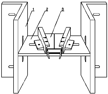 Guide and guard device for rolling of profile steel with special-shaped section
