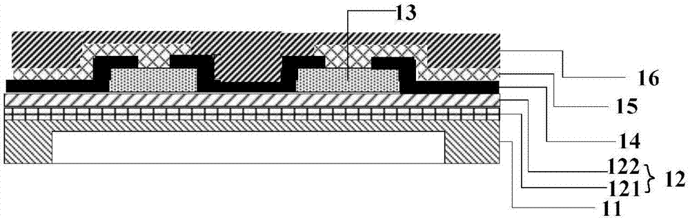 Packaging structure, flexible display substrate and flexible display device