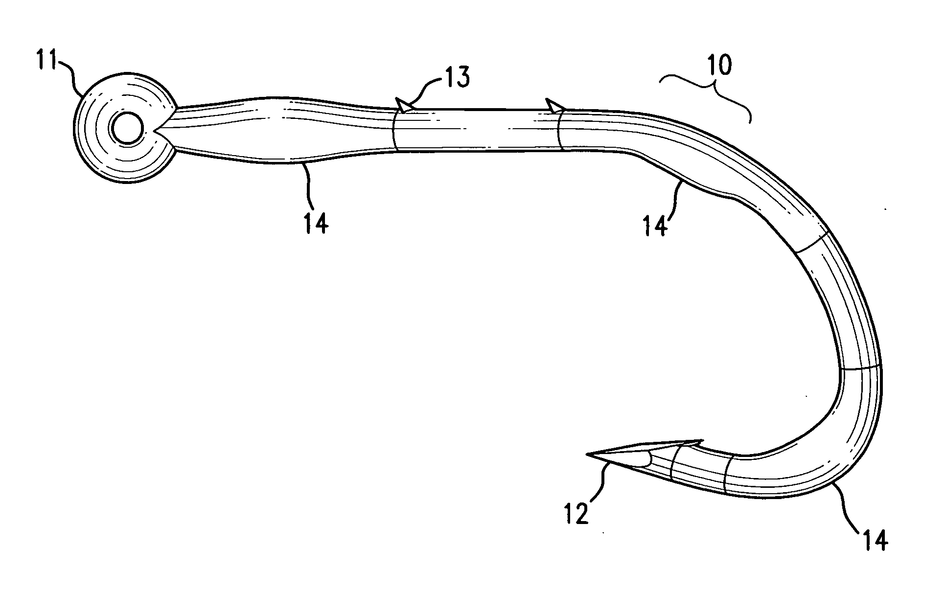 Nanocomposite fishing hooks