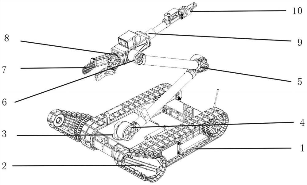 The telepresence method of robot and its mechanical arm state based on 3D technology