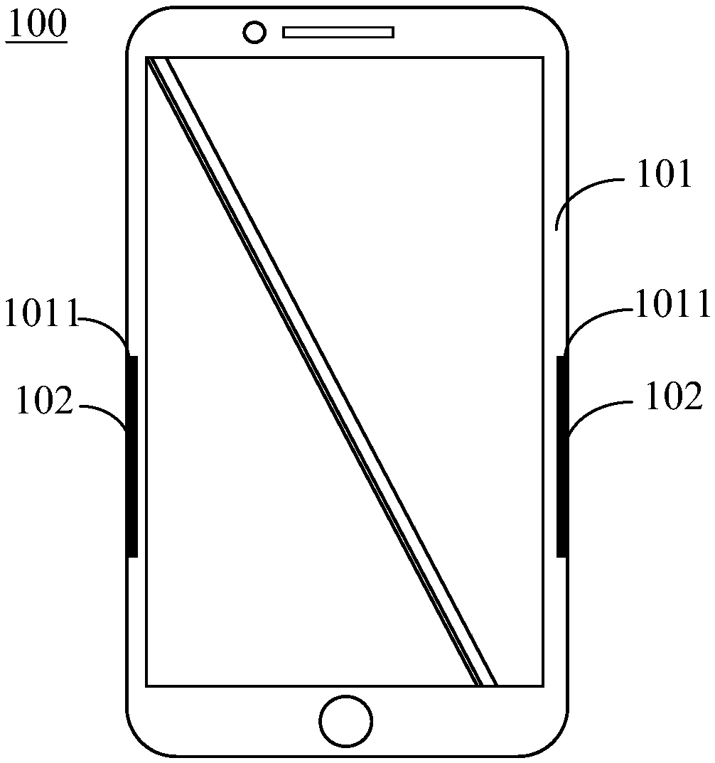 Electronic equipment and physiological detection method and device