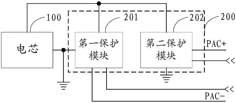 Cell protection circuit, cell and mobile terminal