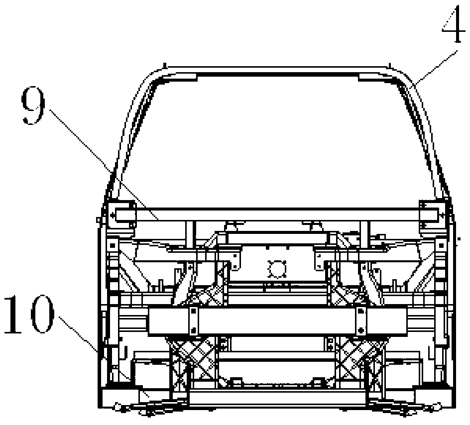 Automobile body structure