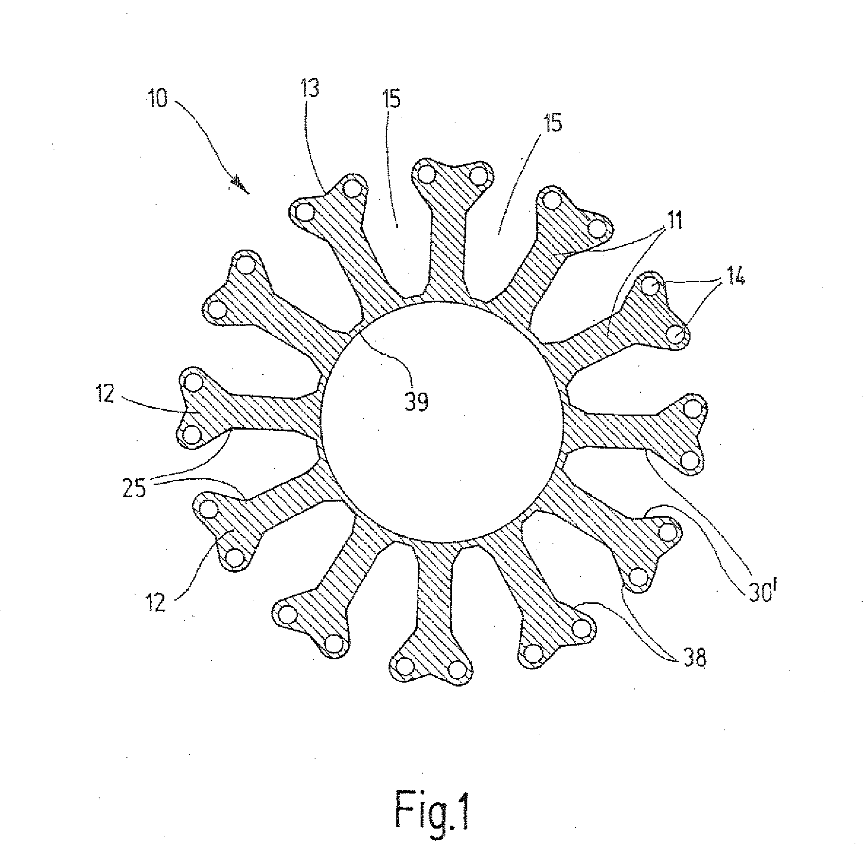 Brushless Dc Machine And Its Return Ring Packet, Gear Rim Packet, And Top Piece, And Production Method Therefor