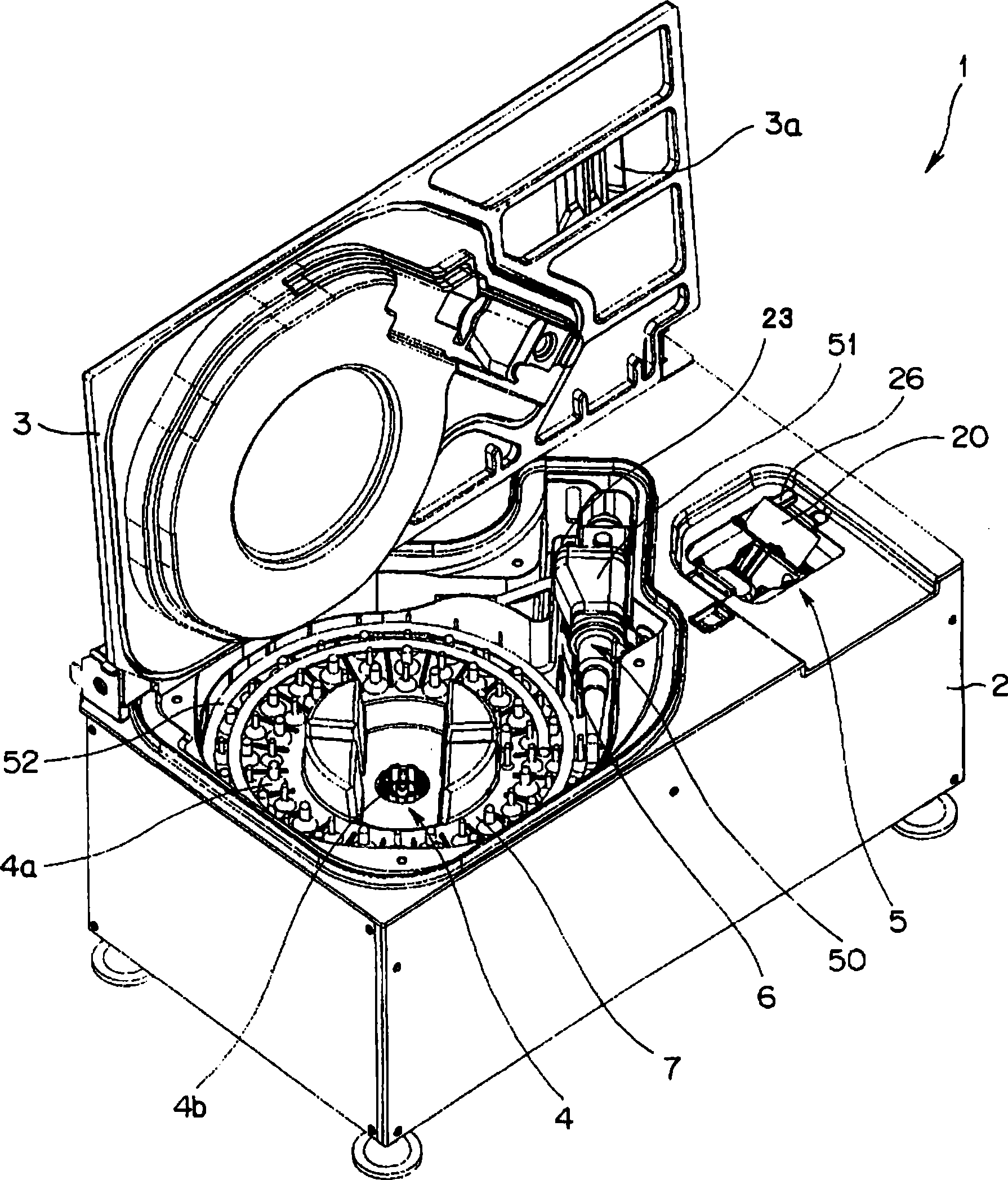 Endoscope washing and disinfecting apparatus and leak detection method performed by the apparatus
