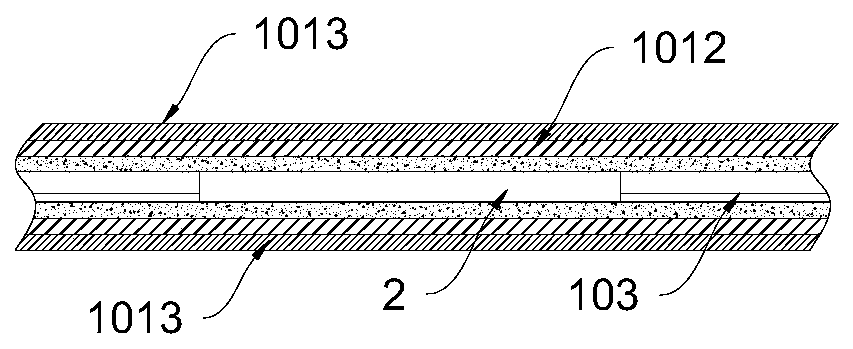 Flexible flat wire with good wear-resistant and compression-resistant effects