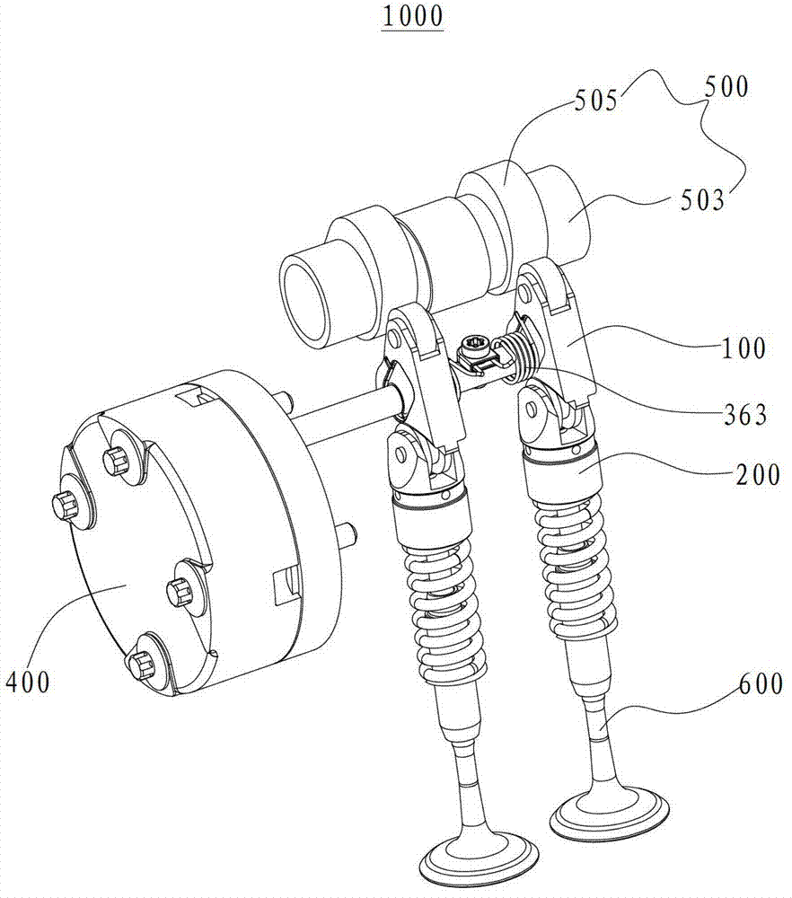 Actuating mechanism of variable valve stroke drive device for engine