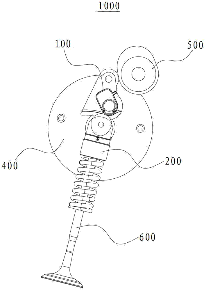Actuating mechanism of variable valve stroke drive device for engine
