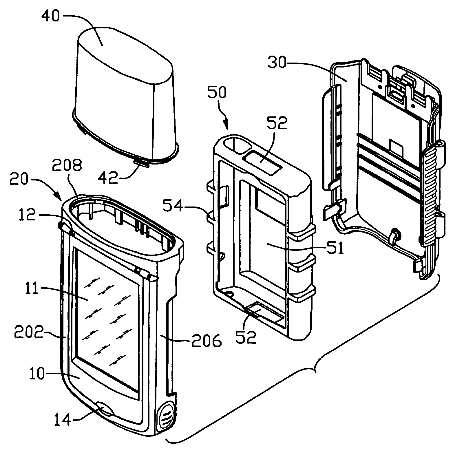PDA carrying device