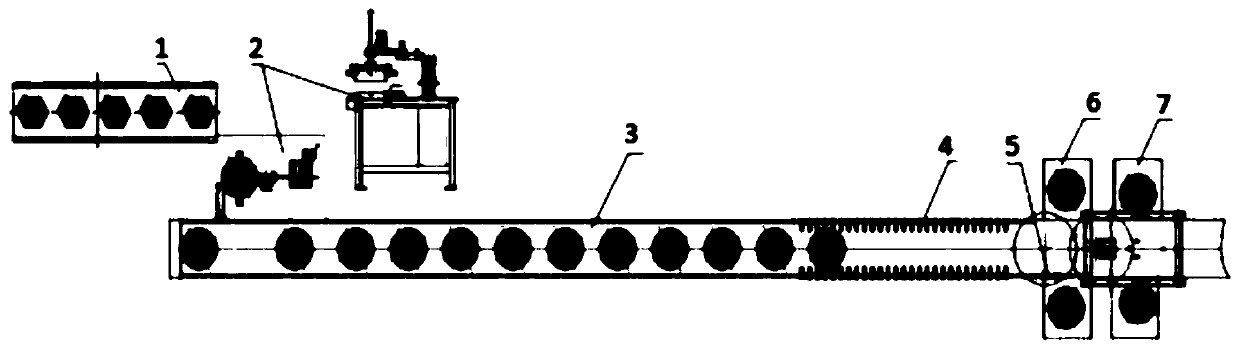 Full-automatic firecracker fuse insertion production line