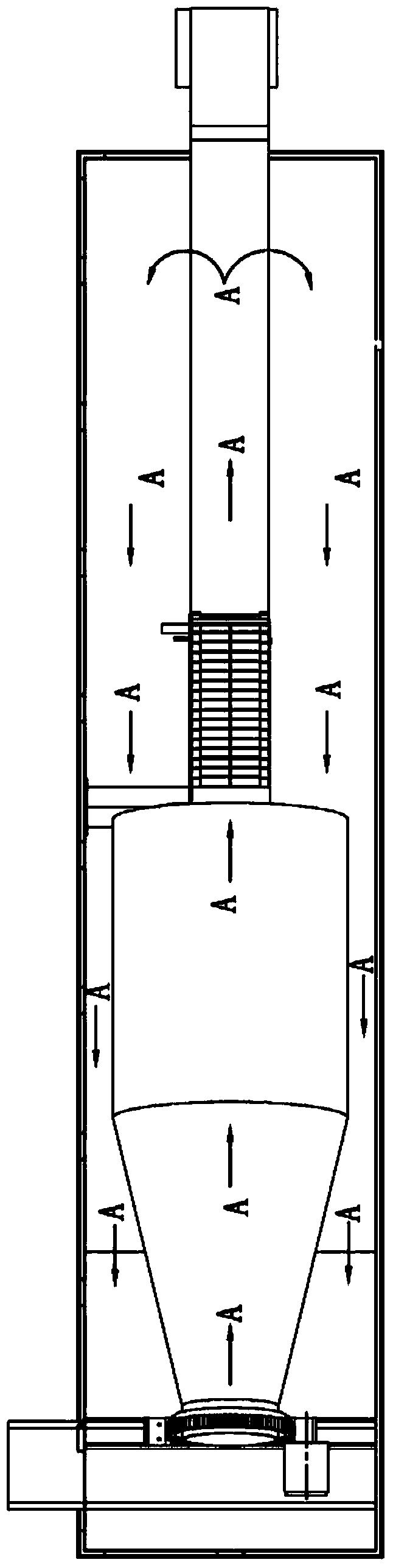 Household garbage treatment system and method
