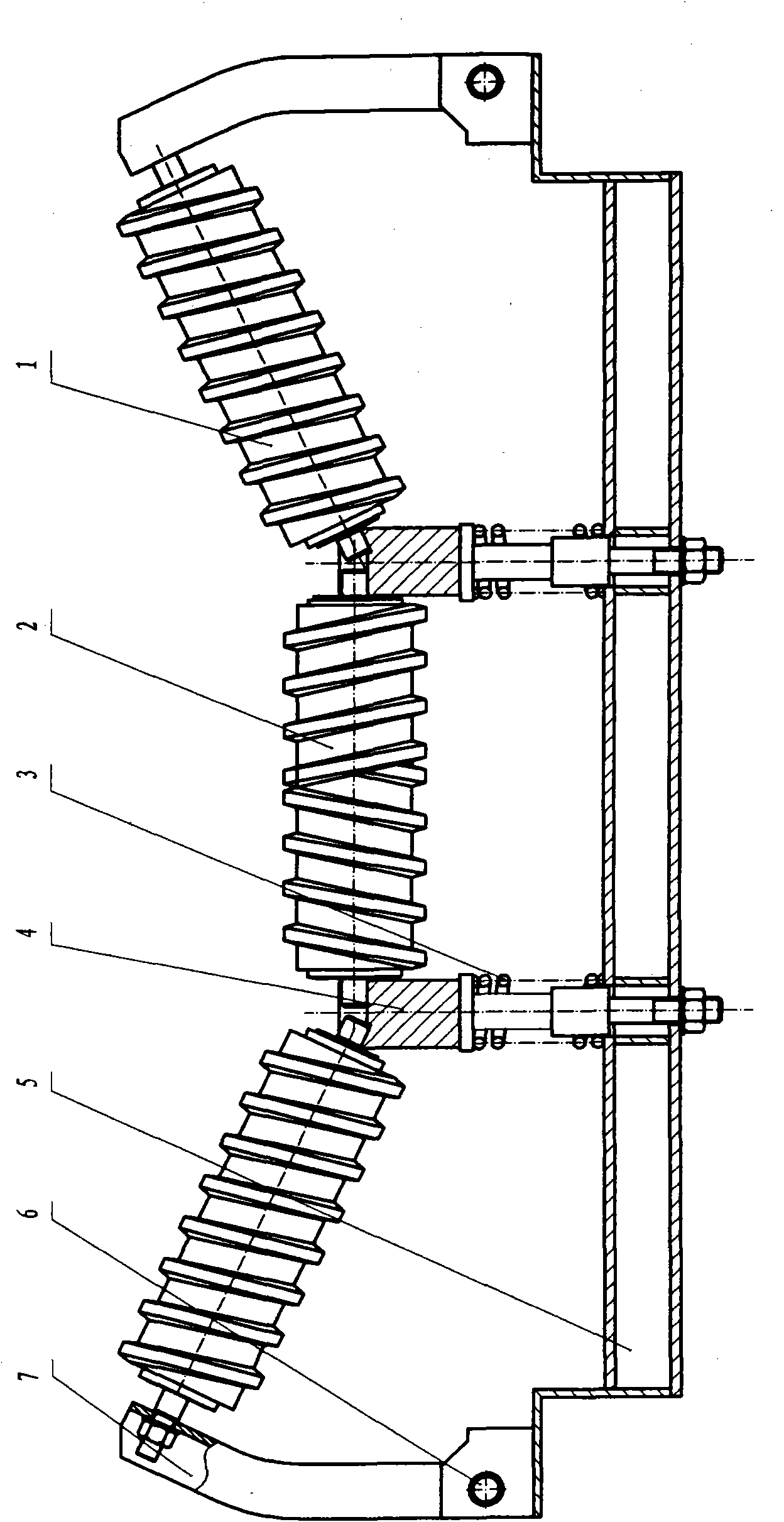 Belt conveyer rectification buffer