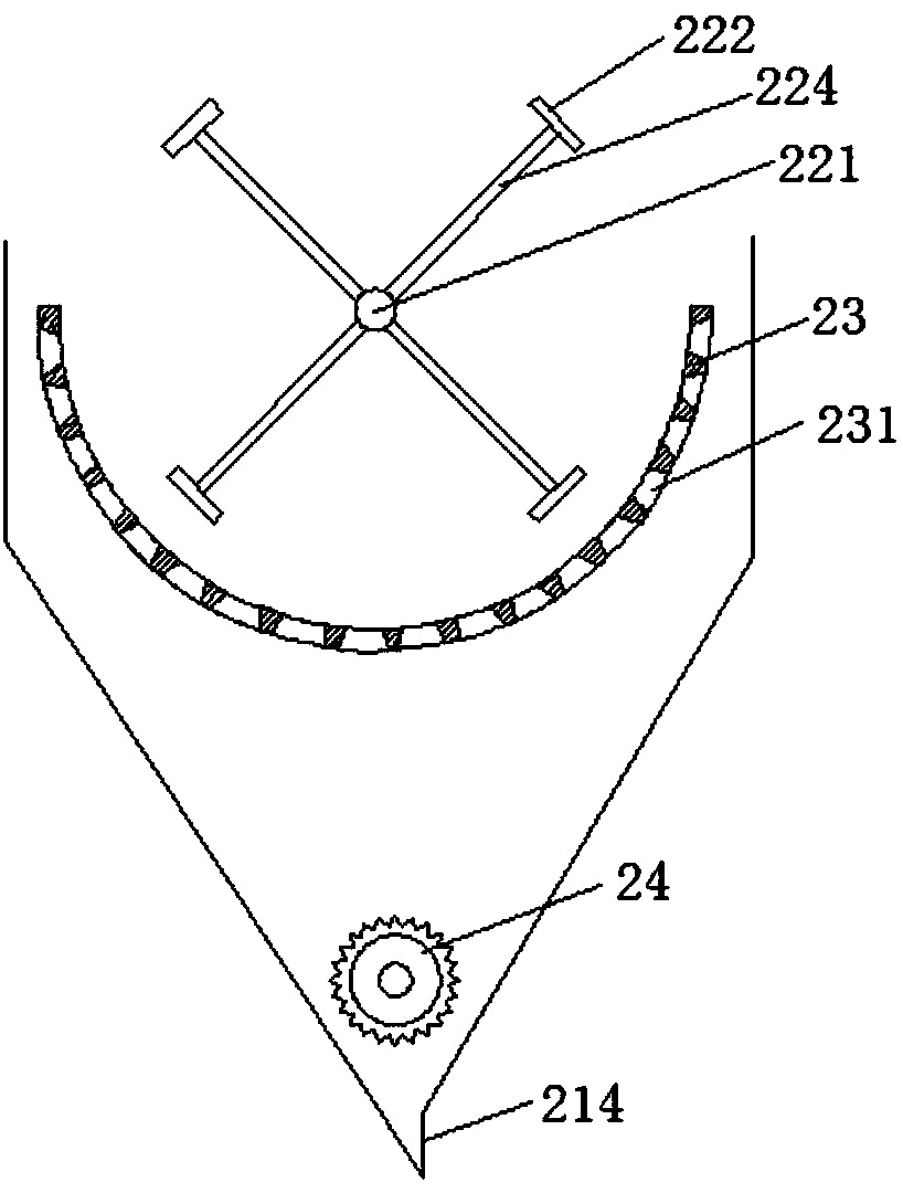 Peanut shelling and screening device