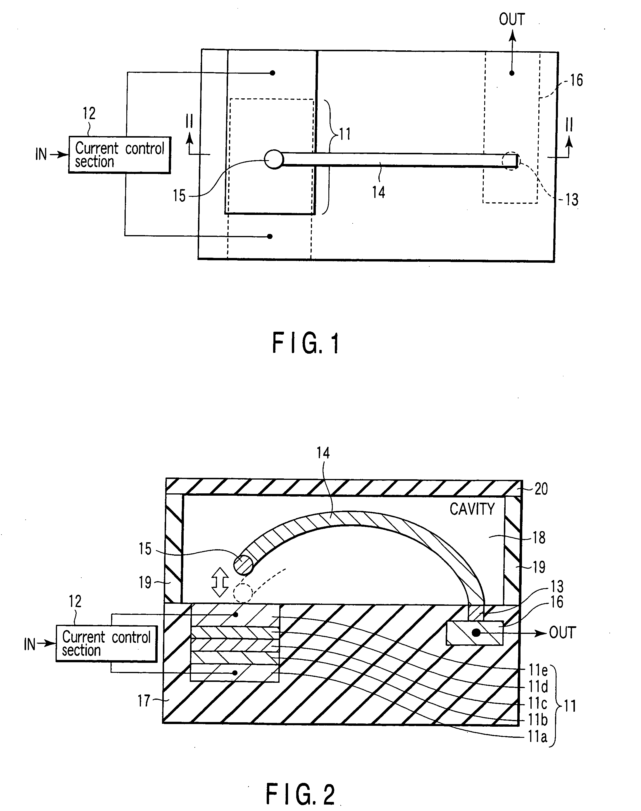 Magnetic switching element and signal processing device using the same