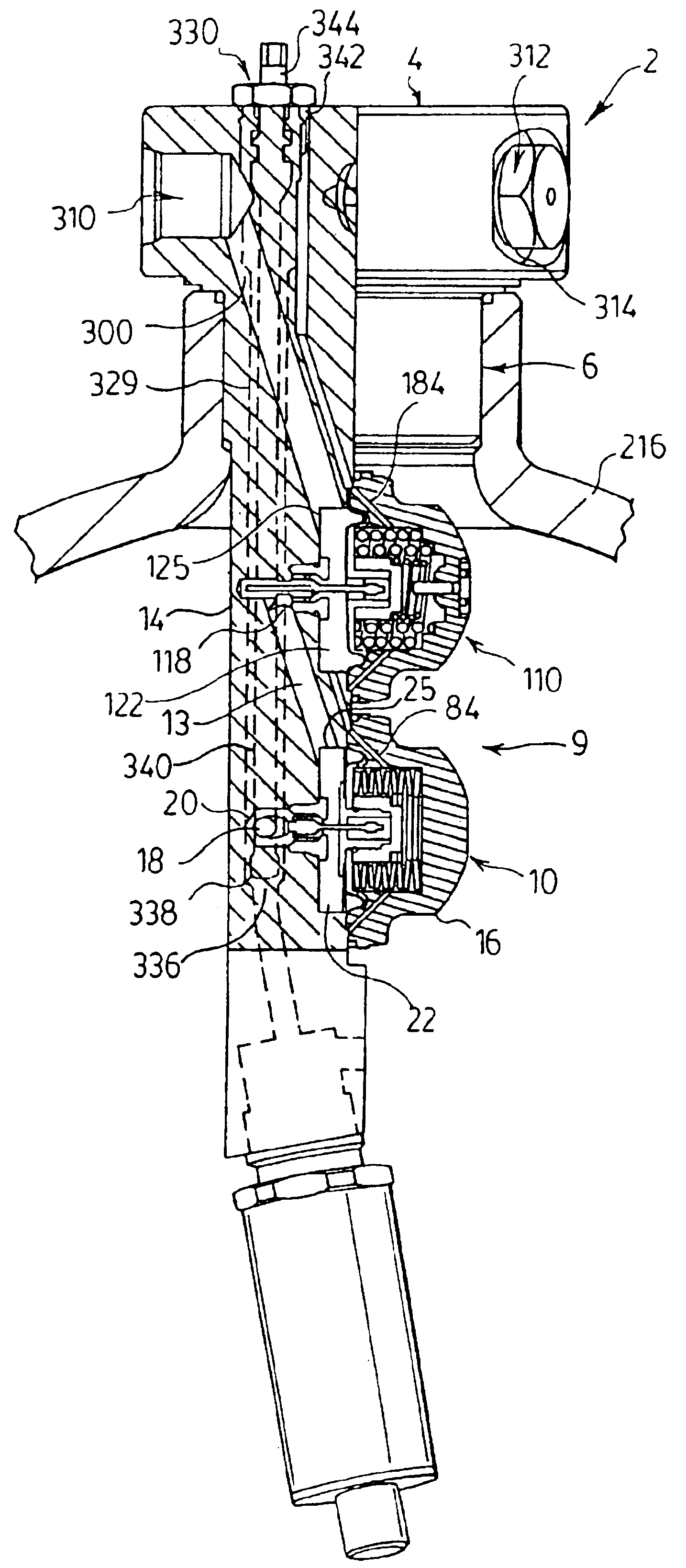 Gas flow regulation system