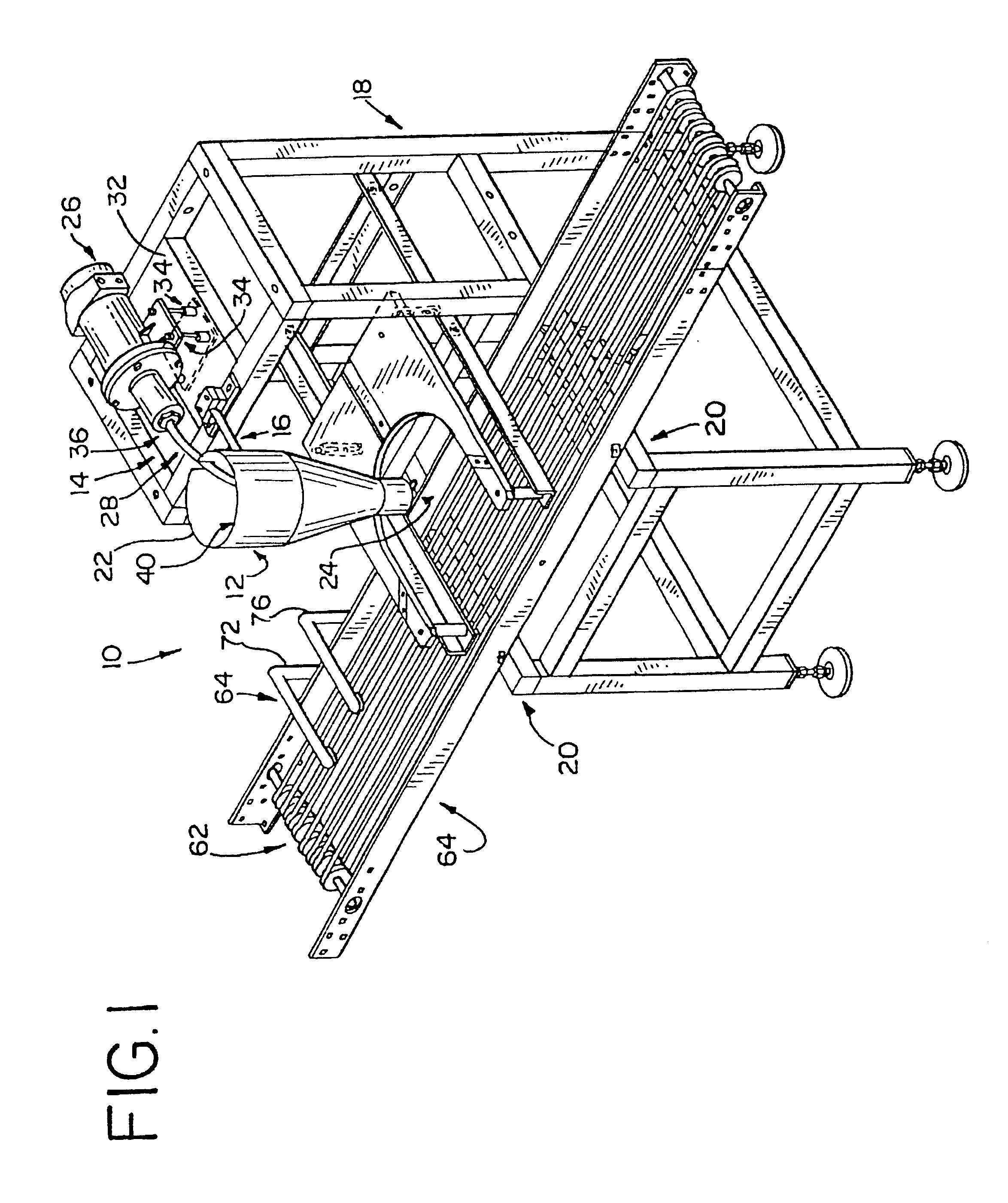 Apparatus for dispensing a quantity of material on a shell