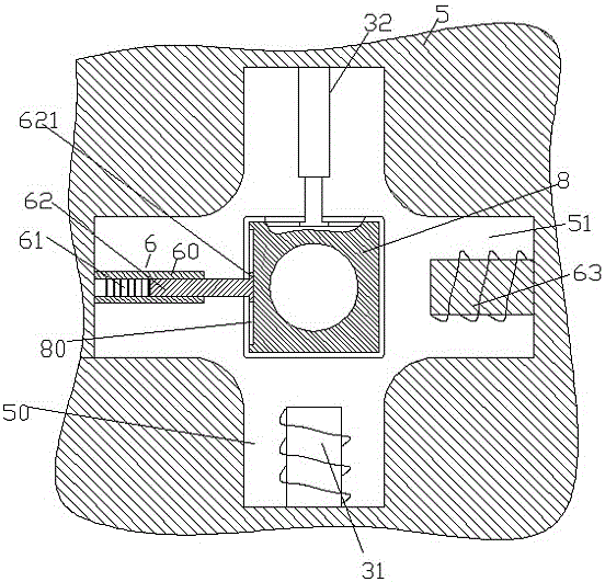 Angle-adjustable supporting platform structure for instrument