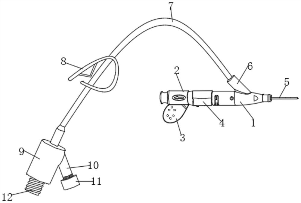 Needle stick injury prevention type venous indwelling needle