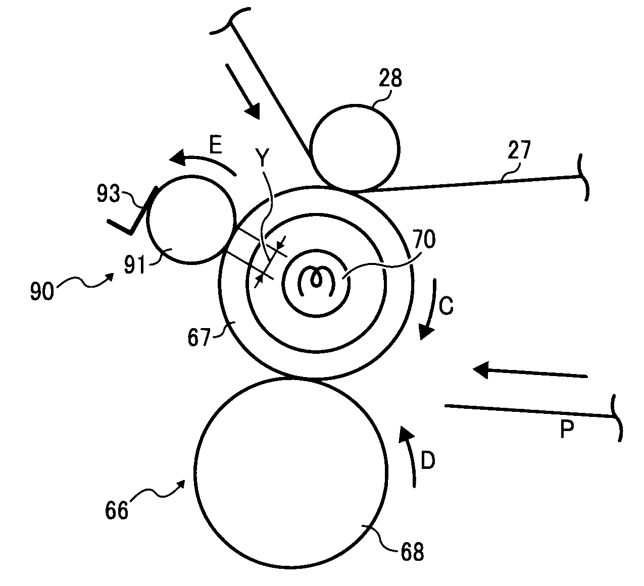 Cleaning device, fixing device, and image forming apparatus