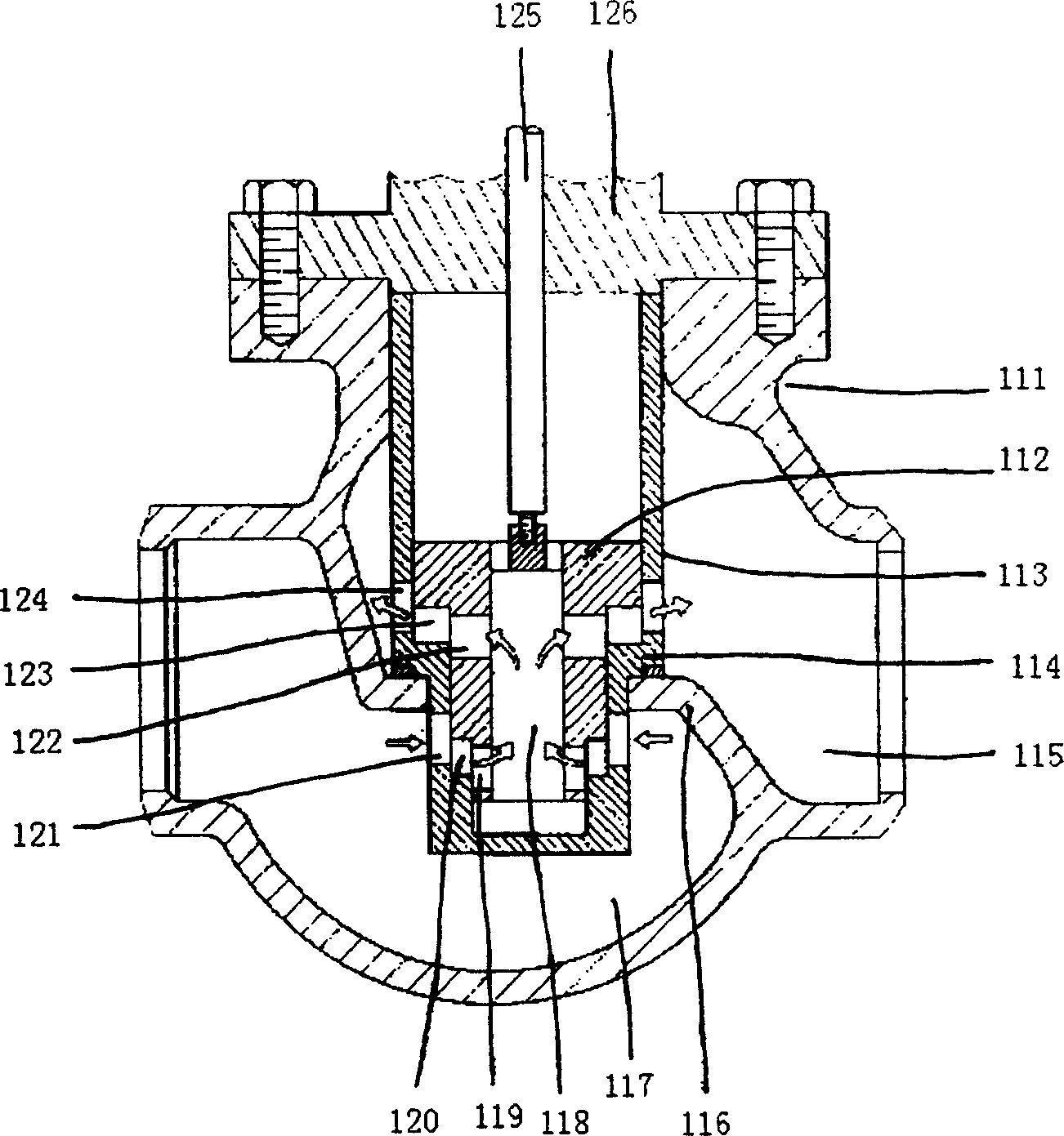 Pressure reducing valve and method thereof