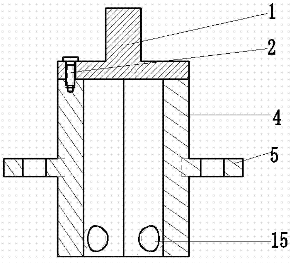 Tension-torsion combined fatigue testing device