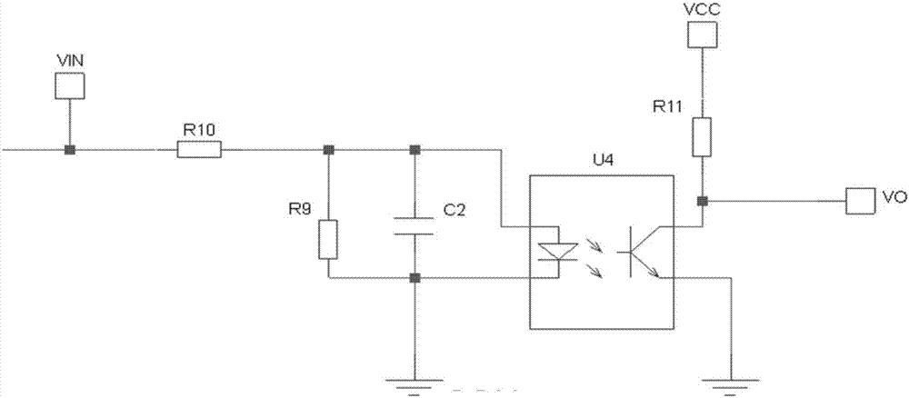 Isolated digital input circuit