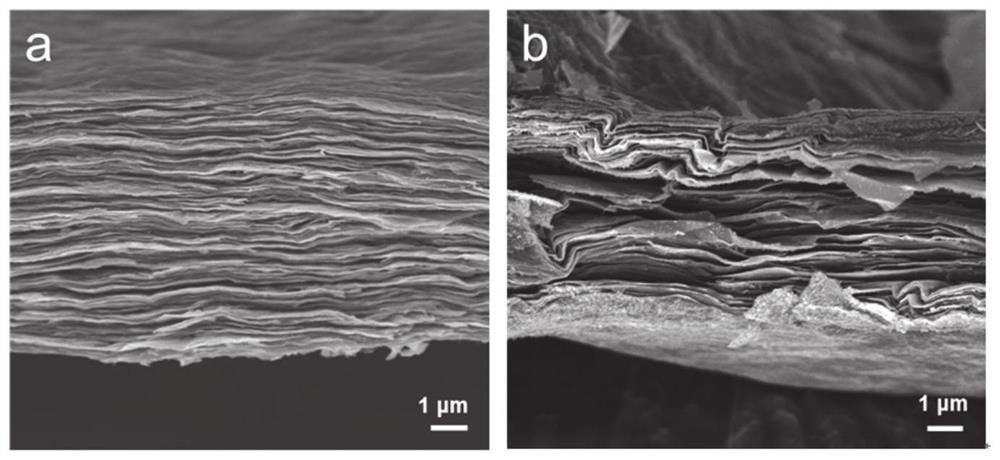 Self-assembled MXene/chitosan composite membrane as well as preparation method and application thereof