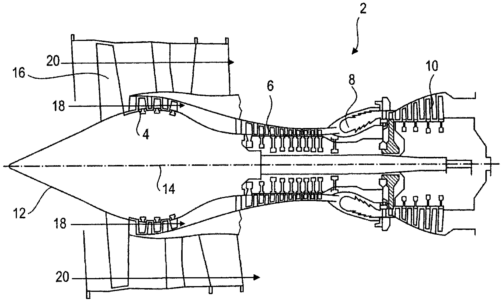 Attaching the blades of an axial turbocompressor to the compressor drum