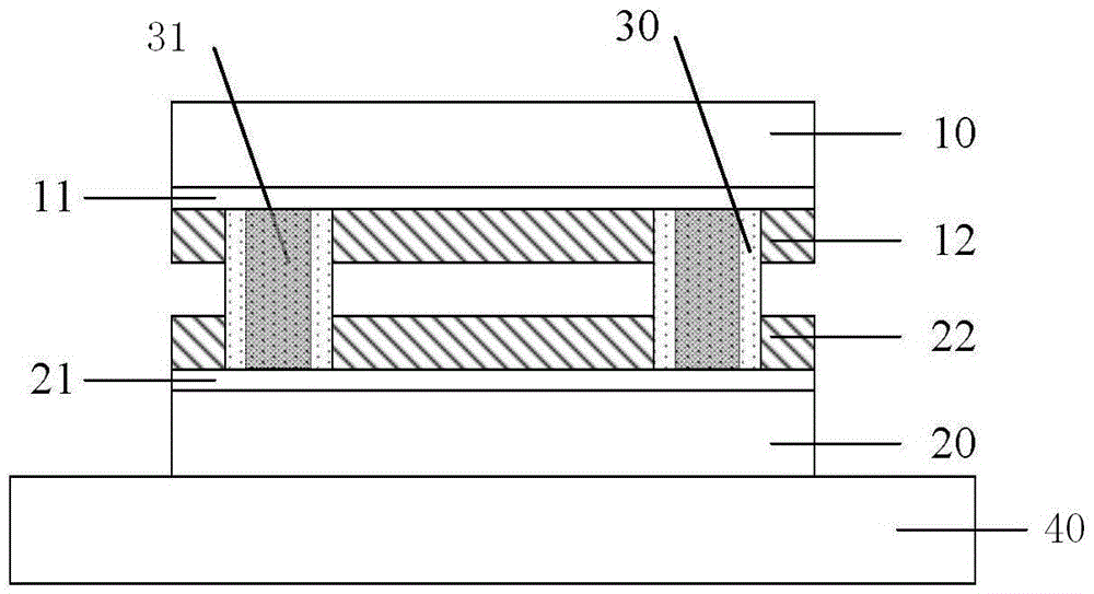 LCOS structure and manufacturing method