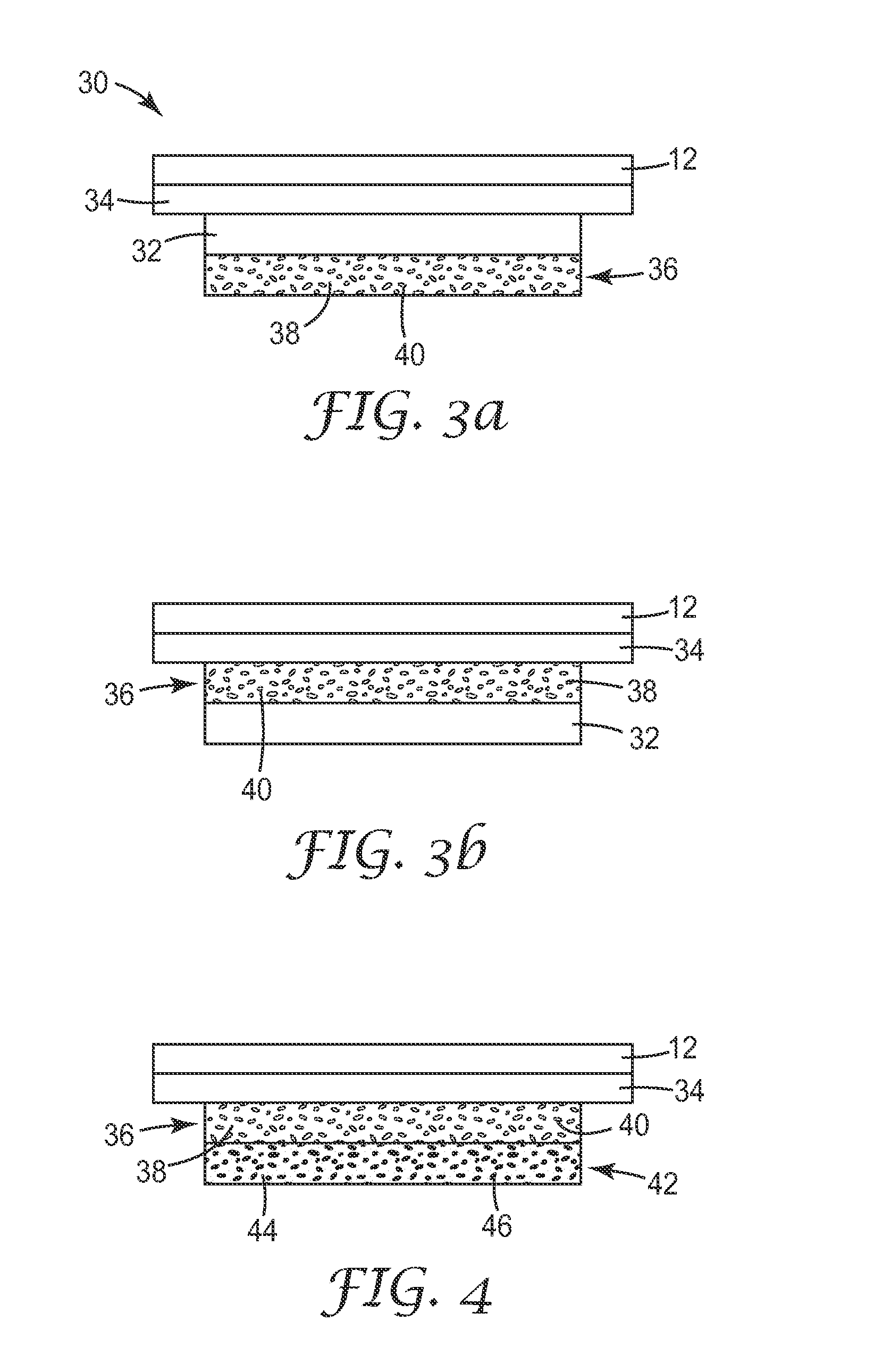Medical articles and methods of making using immiscible material