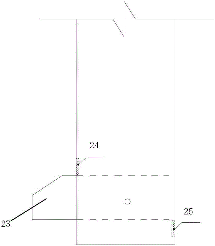 Elevator shaft liftable operation platform