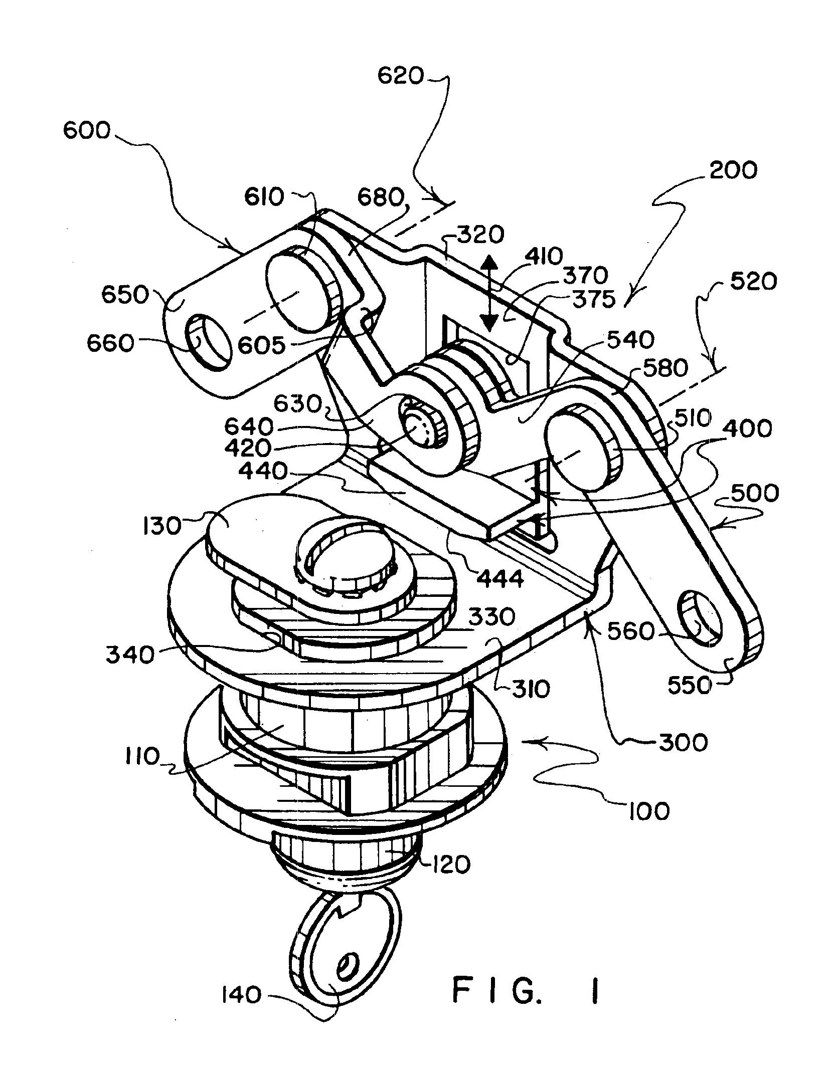 Linkage assembly for operating one or more latches
