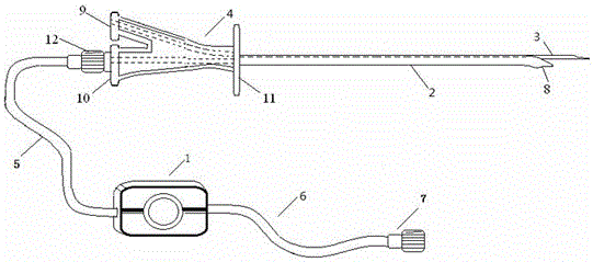 Dual-channel acoustic-guided epidural puncture needle