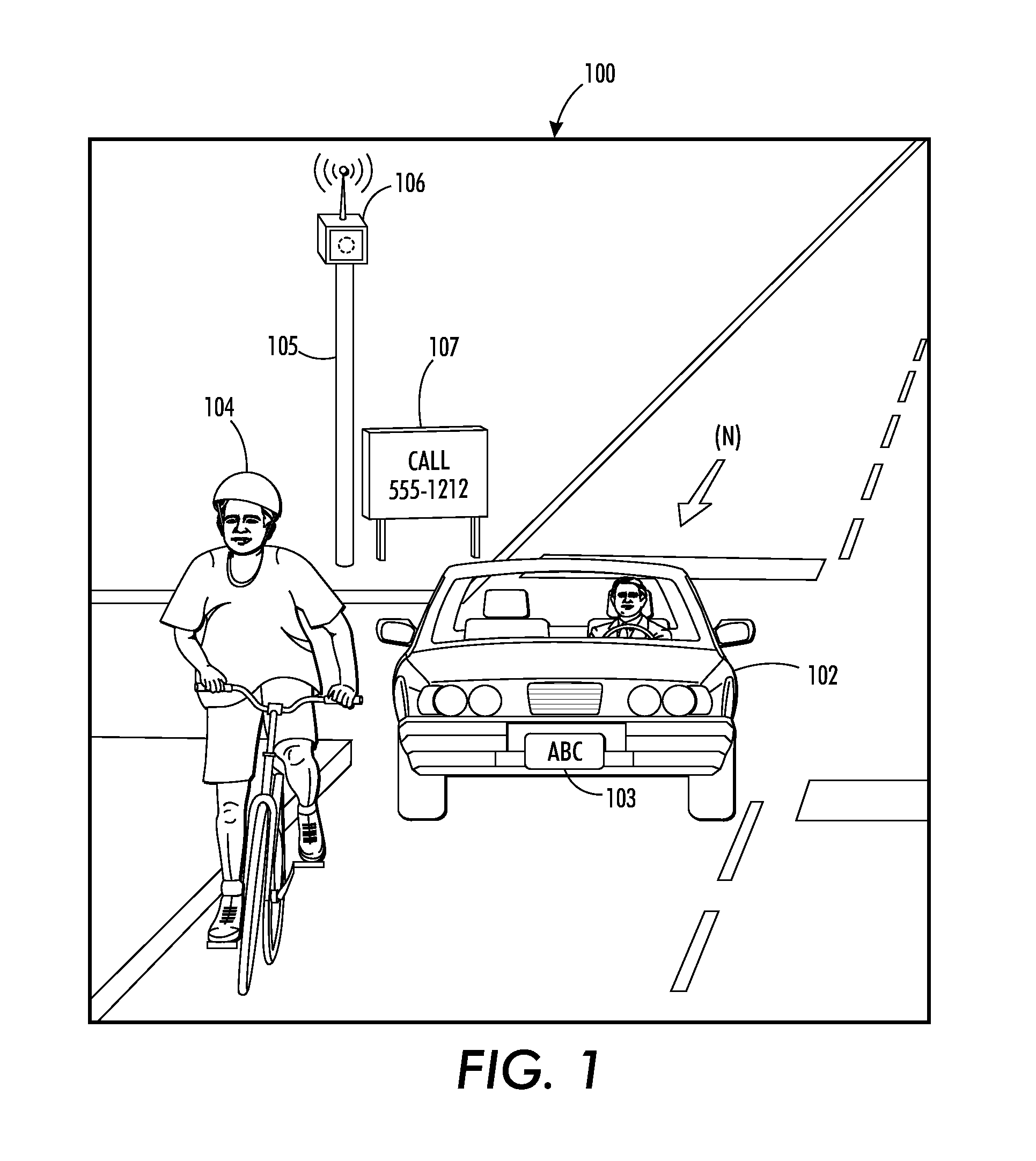 Obscuring identification information in an image of a vehicle