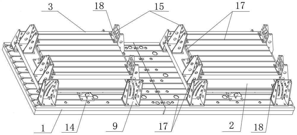 Fault simulation test system for bullet train wheel set assembly