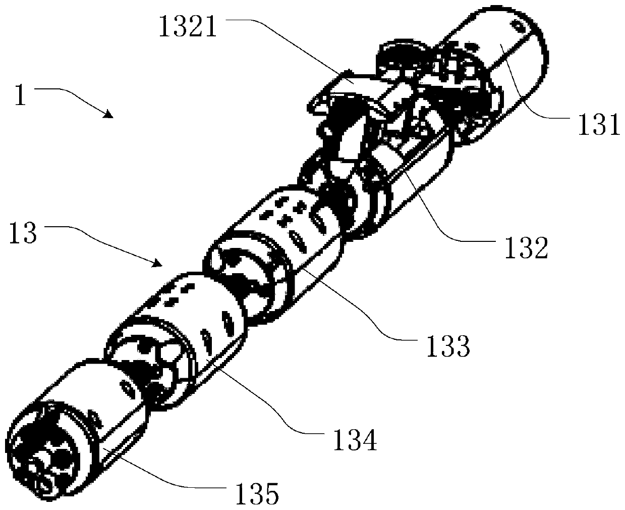 Motor stator coil cleaning system for nuclear power station